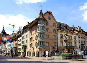 Шаффхаузен - путівник, фото, пам'ятки (пам'ятки) Шаффхаузен - путівник, фото, пам'ятки
