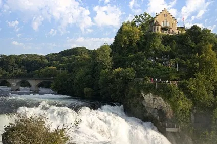 Швейцарія водоспад рейнфол (shafthausen) Швейцарія водоспад рейнфол