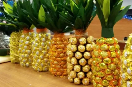 Солодкий подарунок на новий рік 2017 (солодощі) Солодкий подарунок на новий рік 2017