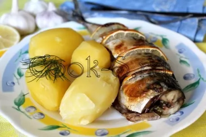 Скумбрія, запечена з лимоном - покроковий рецепт з фото, страви з риби і морепродуктів (рецепт) Скумбрія, запечена з лимоном - покроковий рецепт з фото, страви з риби і морепродуктів
