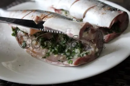 Скумбрія, запечена з лимоном - покроковий рецепт з фото, страви з риби і морепродуктів (рецепт) Скумбрія, запечена з лимоном - покроковий рецепт з фото, страви з риби і морепродуктів