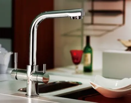 Змішувач на кухню з фільтром для води з краном під фільтр, 2 в 1, кран з перемиканням, (води) Змішувач на кухню з фільтром для води з краном під фільтр, 2 в 1, кран з перемиканням,