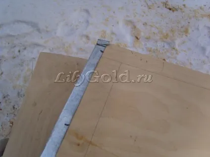 Снігова лопата своїми руками