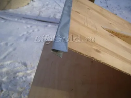 Снігова лопата своїми руками