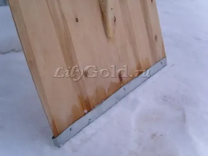 Снігова лопата своїми руками