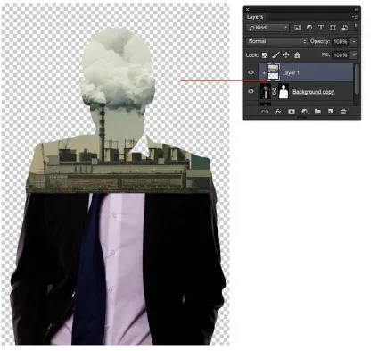 Створюємо ефект подвійної експозиції в фотошоп (подвійний) Створюємо ефект подвійної експозиції в фотошоп