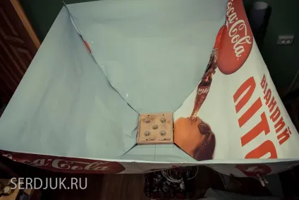 Створення софтбокса своїми руками, версія 1 (своїми руками) Створення софтбокса своїми руками, версія 1
