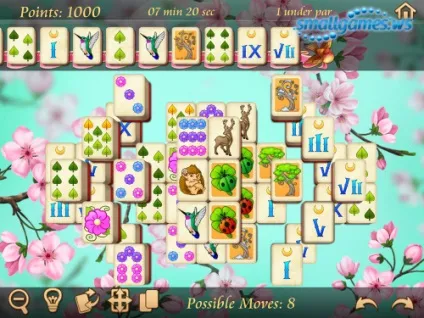 Springtime mahjongg - завантажити гру безкоштовно