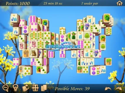 Springtime mahjongg - завантажити гру безкоштовно