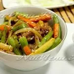 Стир-Фрай з курки, рецепт (мелений ложки смаком) Стир-Фрай з курки, рецепт