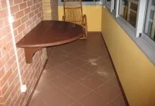 Столик на балкон відкидний і складаний стіл, стільниця своїми руками, фото і креслення, як зробити на (столик) Столик на балкон відкидний і складаний стіл, стільниця своїми руками, фото і креслення, як зробити на