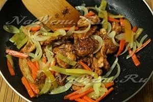 Стир-Фрай з курки, рецепт (курки) Стир-Фрай з курки, рецепт