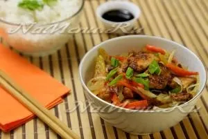 Стир-Фрай з курки, рецепт (стир-фрай) Стир-Фрай з курки, рецепт