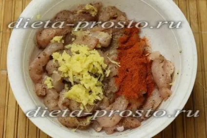 Стир Фрай з курки з овочами, рецепт з фото (соєвий соус несолоний) Стир Фрай з курки з овочами, рецепт з фото