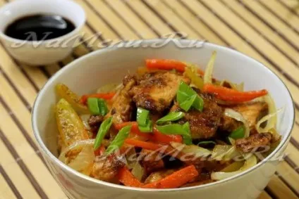 Стир-Фрай з курки, рецепт (стир-фрай) Стир-Фрай з курки, рецепт