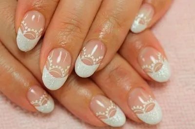 Весільний манікюр на короткі нігті (короткі) Весільний манікюр на короткі нігті