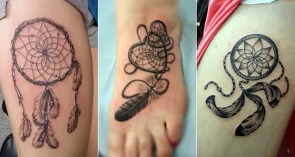 Тату ловець снів, фото і її значення (тату) Тату ловець снів, фото і її значення