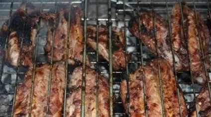 Свинячі реберця на мангалі рецепти маринадів, спосіб смаження (рецепти) Свинячі реберця на мангалі рецепти маринадів, спосіб смаження