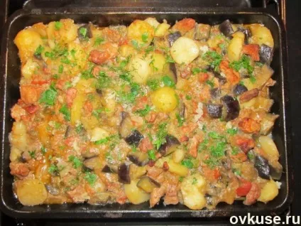 Свинина з баклажанами і картофеем - прості рецепти (баклажанами) Свинина з баклажанами і картофеем - прості рецепти