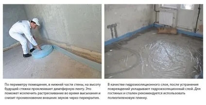 Стяжка підлоги з керамзитом своїми руками - розрахунок, підготовка і технологія облаштування (стяжка) Стяжка підлоги з керамзитом своїми руками - розрахунок, підготовка і технологія облаштування