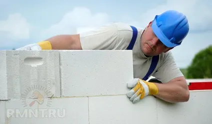Будівництво лазні з газобетону своїми руками (газобетону) Будівництво лазні з газобетону своїми руками
