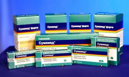 Сумамед при гнійної ангіні ефективність і правила його застосування