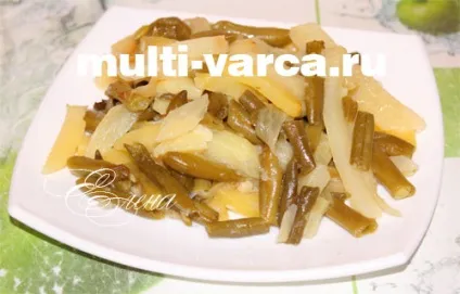 Стручкова квасоля з картоплею в мультиварці (квасоля) Стручкова квасоля з картоплею в мультиварці