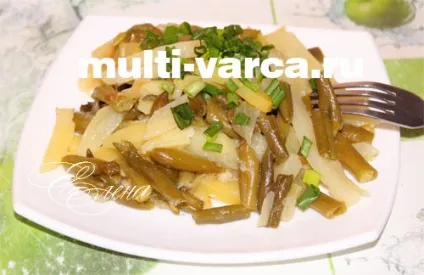 Стручкова квасоля з картоплею в мультиварці (мультиварці) Стручкова квасоля з картоплею в мультиварці