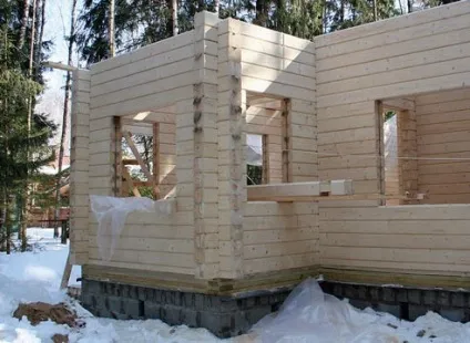 Будівництво стін лазні з клеєного бруса розбір технології складання і обробки як зробити самому - (клеєного) Будівництво стін лазні з клеєного бруса розбір технології складання і обробки як зробити самому -