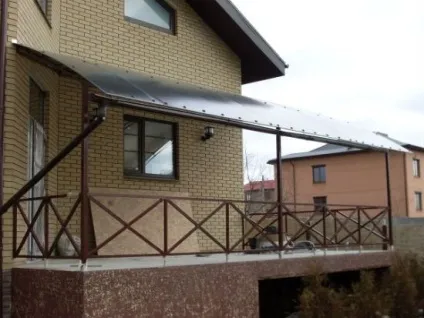 Будівництво ганку з полікарбонату закритого, технологія обробки ганку полікарбонатом з (ганку полікарбонатом своїми руками) Будівництво ганку з полікарбонату закритого, технологія обробки ганку полікарбонатом з