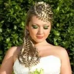 Весільні зачіски з фатою або з чубчиком а може в грецькому стилі! (Весільні зачіски з фатою з чубчиком в грецькому стилі з квітами з розпущеним волоссям пучок на каре) Весільні зачіски з фатою або з чубчиком а може в грецькому стилі!