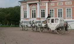 Весільна карета кортеж, гідний вінценосних осіб (карета) Весільна карета кортеж, гідний вінценосних осіб