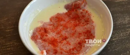 Свиняча відбивна в клярі - смачний рецепт з покроковим фото (свиняча) Свиняча відбивна в клярі - смачний рецепт з покроковим фото