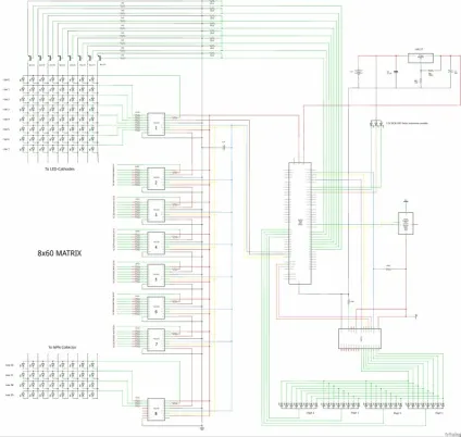 Світлодіодні годинник на arduino (годинник) Світлодіодні годинник на arduino