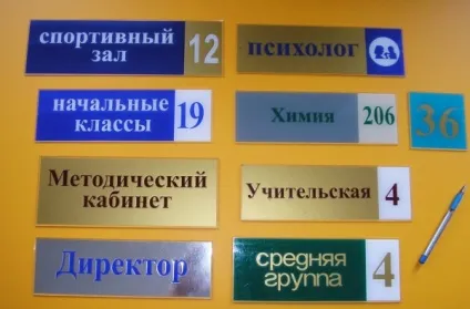 Таблички на двері офісу і кабінетів, смішні дорхенгери на ручку, фото різних варіантів
