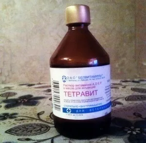 Тетравіт (вітаміни) для тварин, відгуки про застосування препаратів для тварин від ветеринарів і (вітаміни) Тетравіт (вітаміни) для тварин, відгуки про застосування препаратів для тварин від ветеринарів і