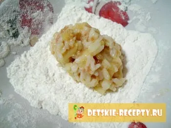 Тефтелі з рисом рецепт для дітей, дитячі рецепти, страви (рецепт) Тефтелі з рисом рецепт для дітей, дитячі рецепти, страви