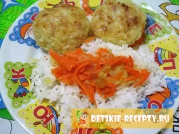Тефтелі з рисом рецепт для дітей, дитячі рецепти, страви (дітей) Тефтелі з рисом рецепт для дітей, дитячі рецепти, страви