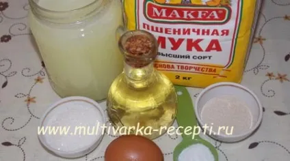 Тісто на сироватці для пиріжків, пирогів і іншої випічки (інший) Тісто на сироватці для пиріжків, пирогів і іншої випічки