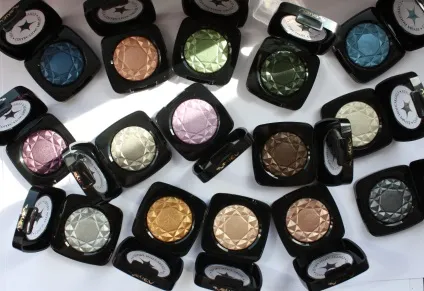 Тіні collection privee від Летуаль selection- ті самі, Свотч і макіяж з улюбленими відтінками (дуже