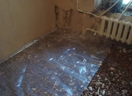 Тепла підлога по грунту пристрій бетонного пирога, конструкція водяного статі з утеплювачем по (пирога) Тепла підлога по грунту пристрій бетонного пирога, конструкція водяного статі з утеплювачем по