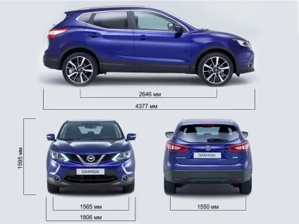 Технічні характеристики nissan qashqai - двигуни, витрата палива, розміри кузова (коробка передач) Технічні характеристики nissan qashqai - двигуни, витрата палива, розміри кузова
