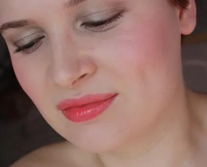 Тіні collection privee від Летуаль selection- ті самі, Свотч і макіяж з улюбленими відтінками (дуже