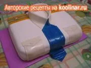 Торт сорочка (мк прикраси) покроковий рецепт з фотографіями