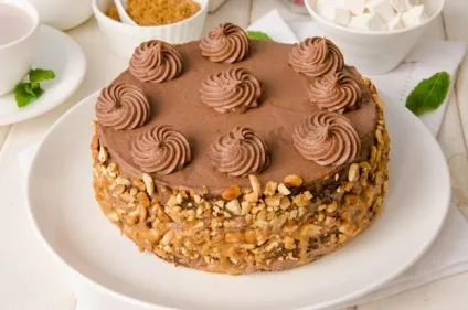 Торт Снікерс - рецепт з фото крок за кроком в домашніх умовах (торт) Торт Снікерс - рецепт з фото крок за кроком в домашніх умовах