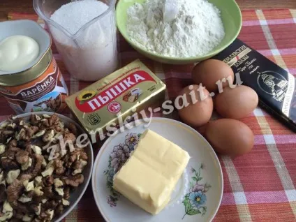 Торт Снікерс з безе і горіхами, покроковий рецепт з фото (покроковий рецепт з фото) Торт Снікерс з безе і горіхами, покроковий рецепт з фото