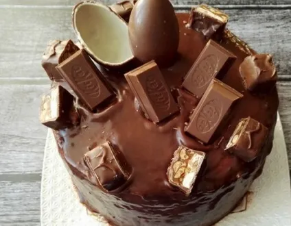 Торт Снікерс - рецепт з фото крок за кроком в домашніх умовах (торт) Торт Снікерс - рецепт з фото крок за кроком в домашніх умовах