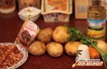 Тушкована картопля з квасолею в мультиварці покроковий рецепт з фотографіями (картопля) Тушкована картопля з квасолею в мультиварці покроковий рецепт з фотографіями