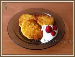 Сирні сирники з манкою рецепт (рецепт) Сирні сирники з манкою рецепт