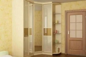 Кутовий шафа купе в спальню фото і розцінки, переваги установки, різновиди та матеріали (купе) Кутовий шафа купе в спальню фото і розцінки, переваги установки, різновиди та матеріали